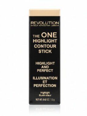 Makeup Revolution The One Highlight Contour Stick Highlight 0.42oz New